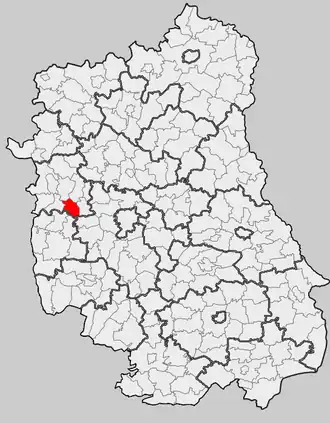 Вонвольница на карте