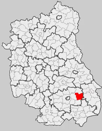 Мёнчин на карте