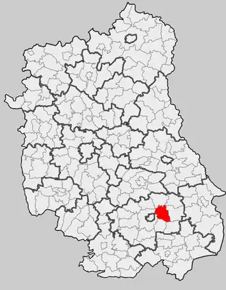 Ситно на карте