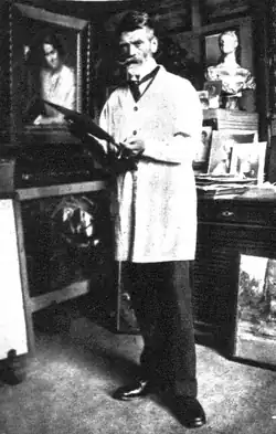 Художник Людвиг Михалек (1919)