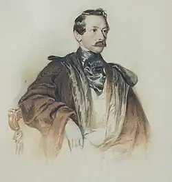 Князь Людвик Сулковский, 1845 год