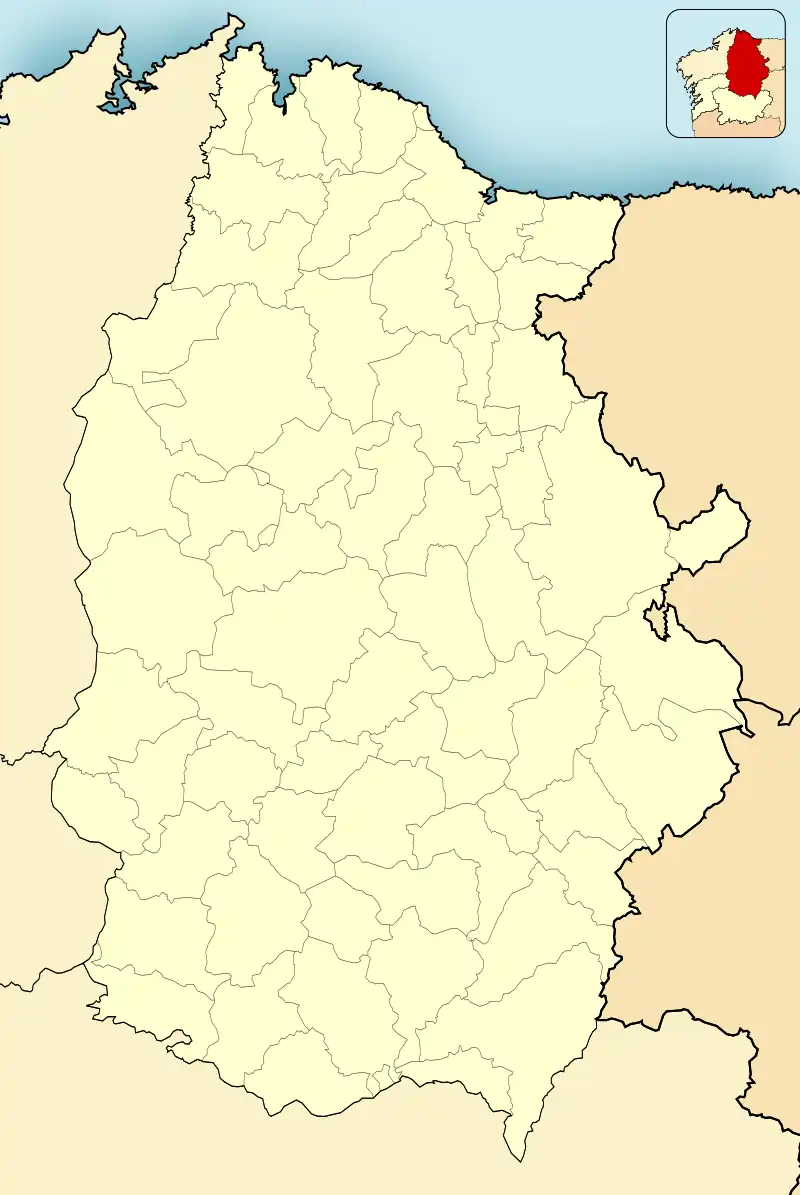 Луго на карте