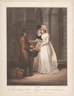 Лондонский разносчик, торгующий «сладкими китайскими апельсинами»