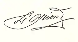 Изображение автографа