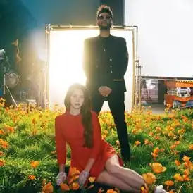 Обложка сингла Ланы Дель Рей и The Weeknd «Lust for Life» (2017)