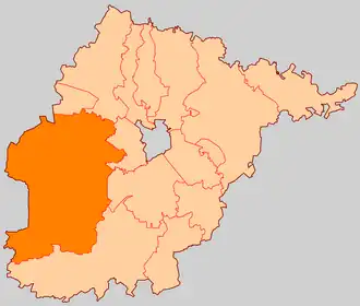 Лужниковское сельское поселение на карте