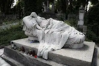 Надгробие Регины Марковской