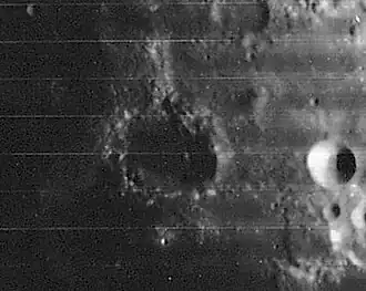 Снимок зонда Lunar Orbiter – IV.