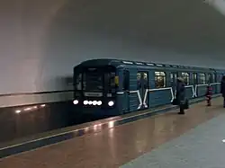 Прибытие поезда