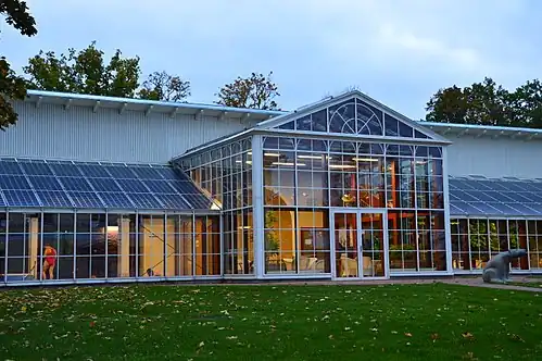 Фрагмент оранжереи