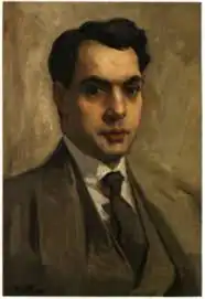 Портрет М. Мирата работы художника Георгиоса Ройлоса