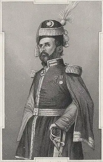 Портрет Михаила Чайковского-Садык-паши (худ. А. Олещинский)