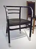 Отто Вагнер, стул для почт и сберегательных касс (1904)