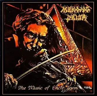 Обложка альбома Mekong Delta «The Music of Erich Zann» (1988)