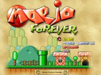 Титульный экран игры