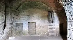 Подвальное помещение крепости Зонебург (Маази)