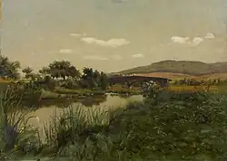 Пейзаж с мостом, Эстонский художественный музей