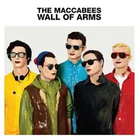 Обложка альбома The Maccabees «Wall of Arms» (2009)
