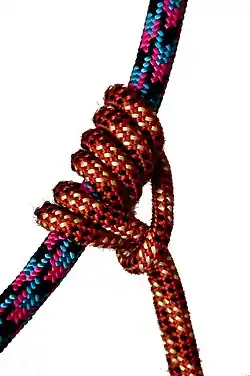 Австрийский схватывающий узел, клемхайст (Klemheist), австрийский схватывающий узел.Штык на мачте, двойной строп для сцепления снастей.