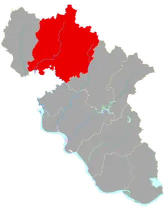 Мачэн на карте