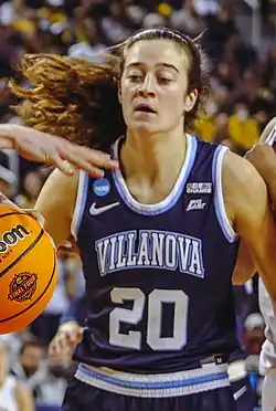 Сигрист в игре за «Вилланова Уайлдкэтс» против «Мичиган Вулверинс» (21 марта 2022)