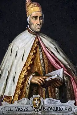 Орсо II Партечипацио.  Портрет в венецианской церкви Мадонна-дель-Орто (около 1622 года)