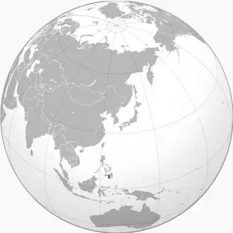 Территория Султаната Магинданао в начале XIX века.