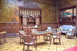 Дом Л. Лоссо. Большой салон. Монс. 1899