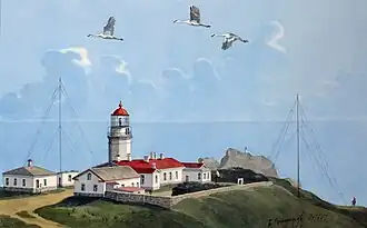 «Маяк Гамов»Картина В. И. Овчинникова