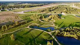 Парк Майораади в посёлке Раади