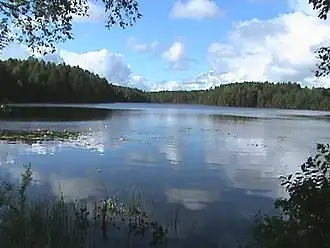 Северный берег озера