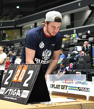 Нынешний чемпион Европы Максим Борисов в 2018 году