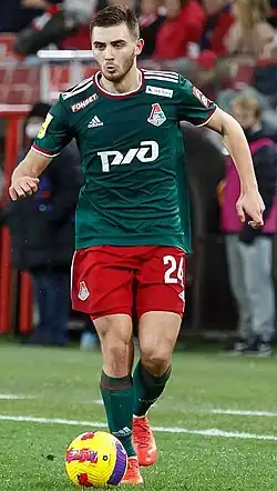 В составе «Локомотива» в 2021 году