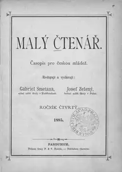 Malý čtenář, 1/1885