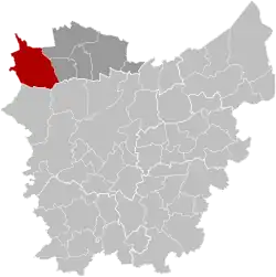 Расположение муниципалитета на карте провинции