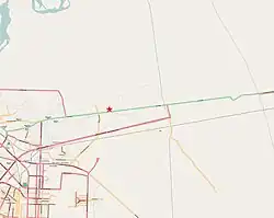 Красной звездочкой отмечена полицейская академия