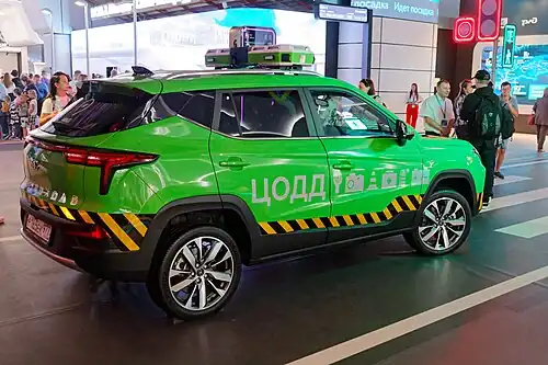 «Москвич 3е» ЦОДД.