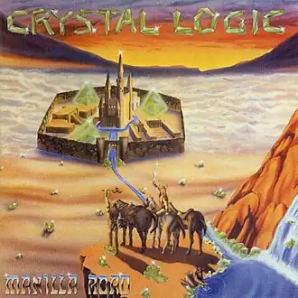 Обложка альбома Manilla Road «Crystal Logic» (1983)