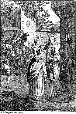 «История кавалера де Грие и Манон Леско». 1753