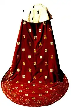 Мантия португальского короля Луиша I