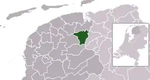 Местонахождение Ахткарспелена