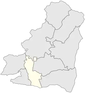 Черкасский округ на карте