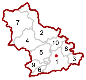 Фельдкирхен на карте