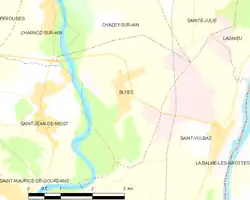 Карта коммуны