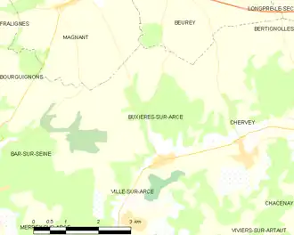 Карта коммуны