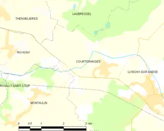 Карта коммуны