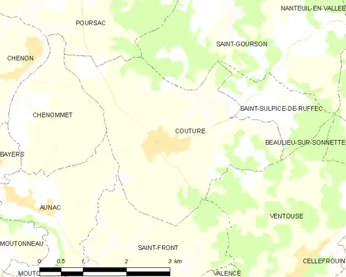 Карта коммуны