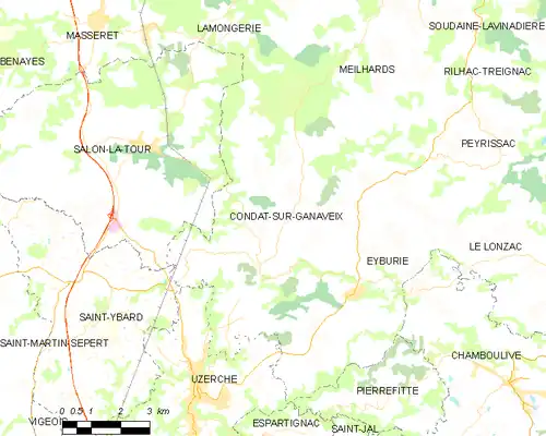 Карта коммуны