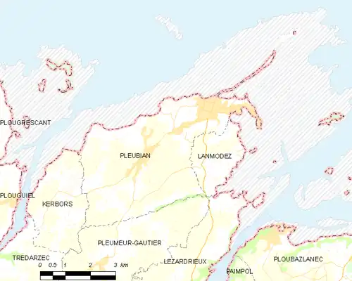 Карта коммуны