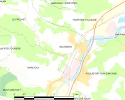 Карта коммуны